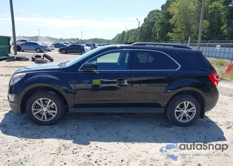 2016 Chevrolet Equinox Lt из США, поврежденный, VIN 2GNALCEK9G6340912